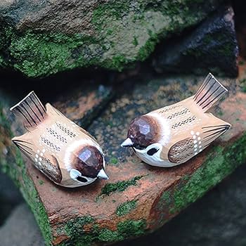 Amazon.co.jp: 鳥の彫刻 誕生日 部屋装飾品 かわいい 小鳥