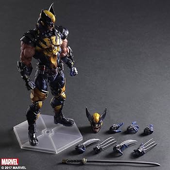 Amazon.co.jp: MARVEL UNIVERSE VARIANT PLAY ARTS改 ウルヴァリン PVC
