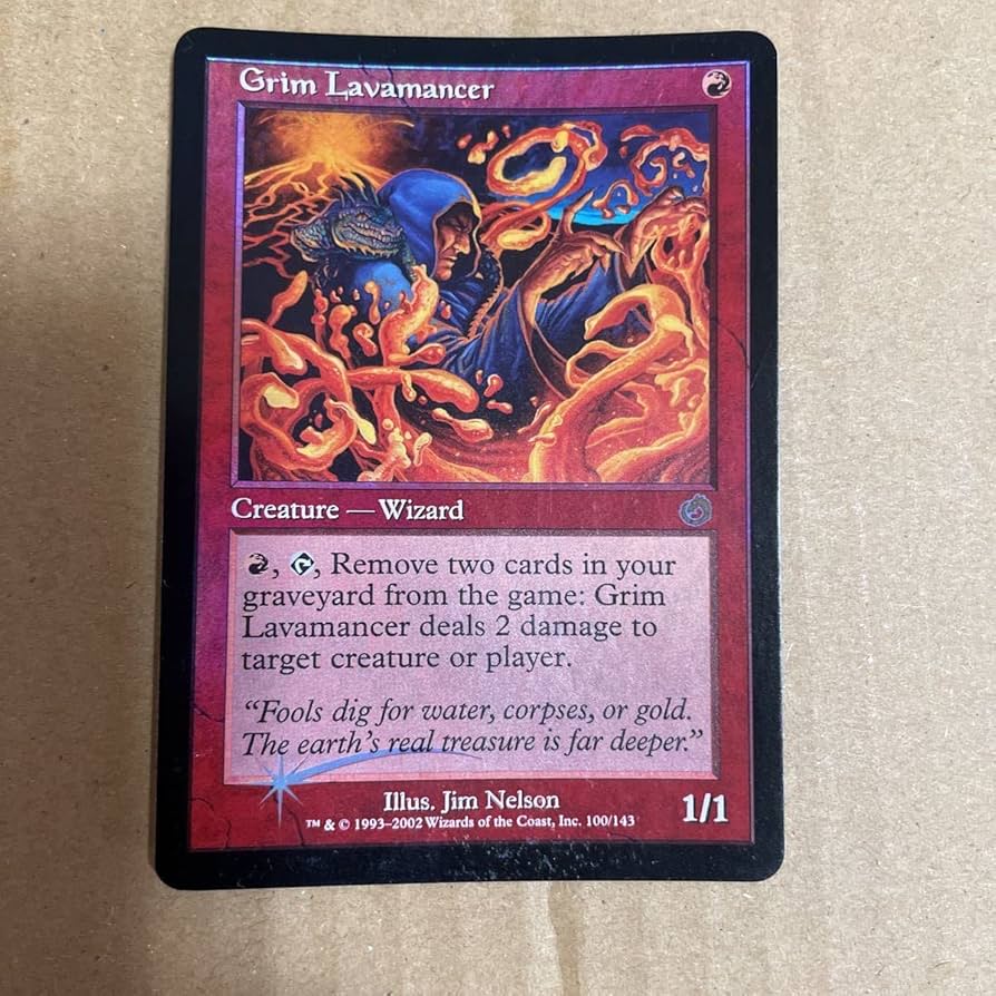 MTG 渋面の溶岩使い 日本語 foil 渋面の溶岩使い MTG 日本語 - メルカリ