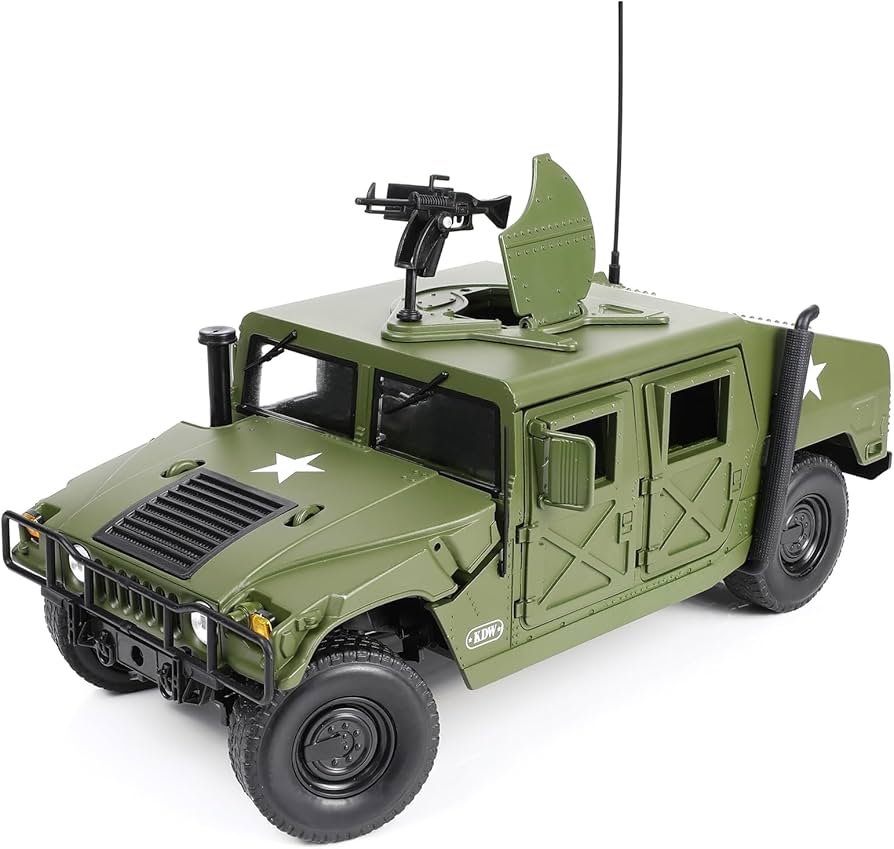 Amazon.com: NUOTIE 1/18 Hummer H1 Vehicle Model Military Truck Off