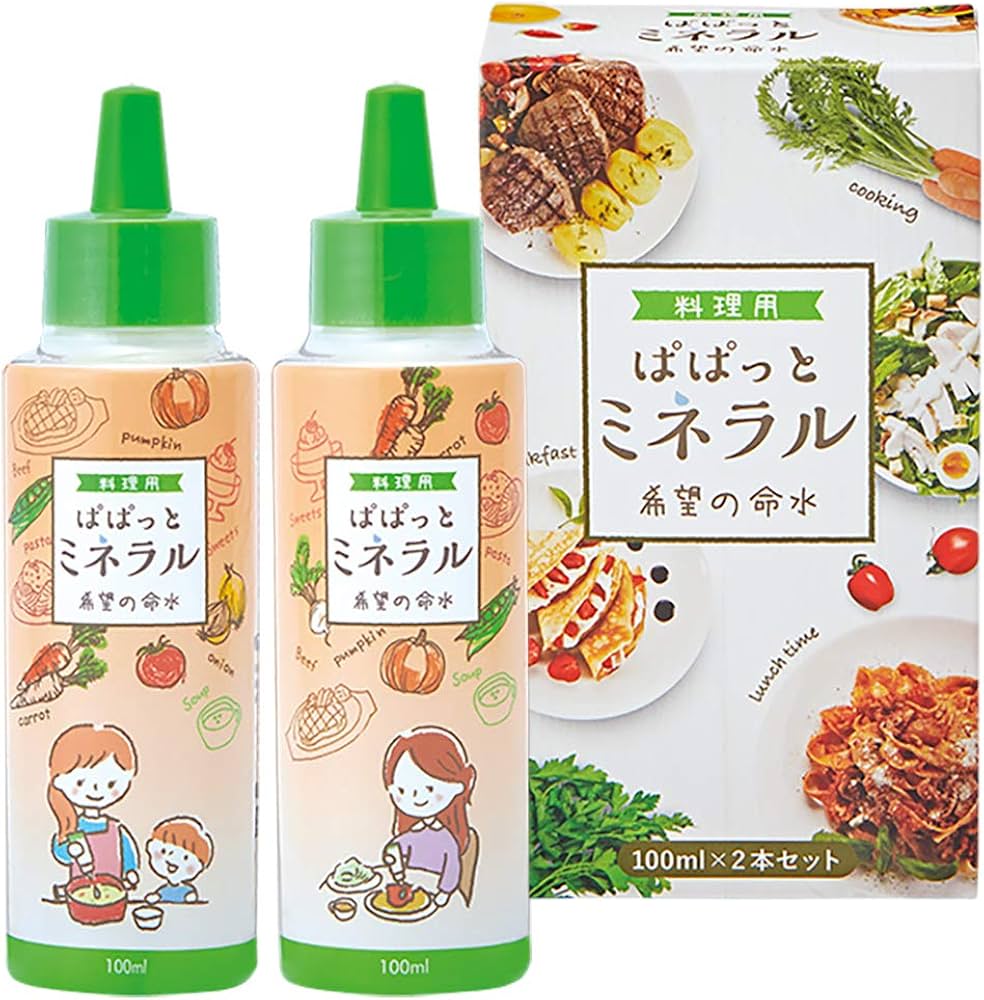 Amazon.co.jp: JES 料理用 ぱぱっと ミネラル 希望の命水 (旧： 希望の