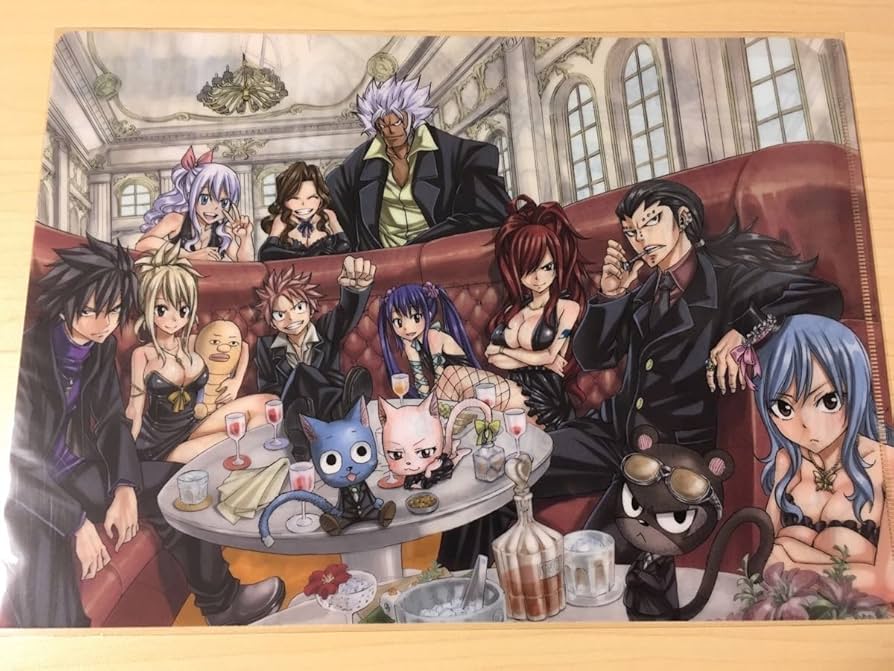 Amazon.co.jp: フェアリーテイル RAVE 真島ヒロ原画展限定 クリア