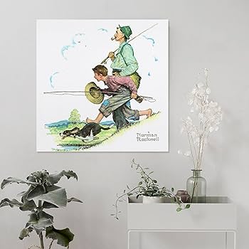 Amazon.co.jp: Norman Rockwell ノーマンロックウェル（おじいちゃんと