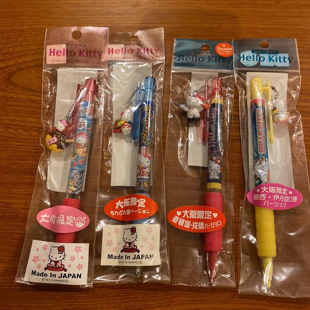 新品未開封 ご当地キティボールペンシャーペンまとめ売り58本