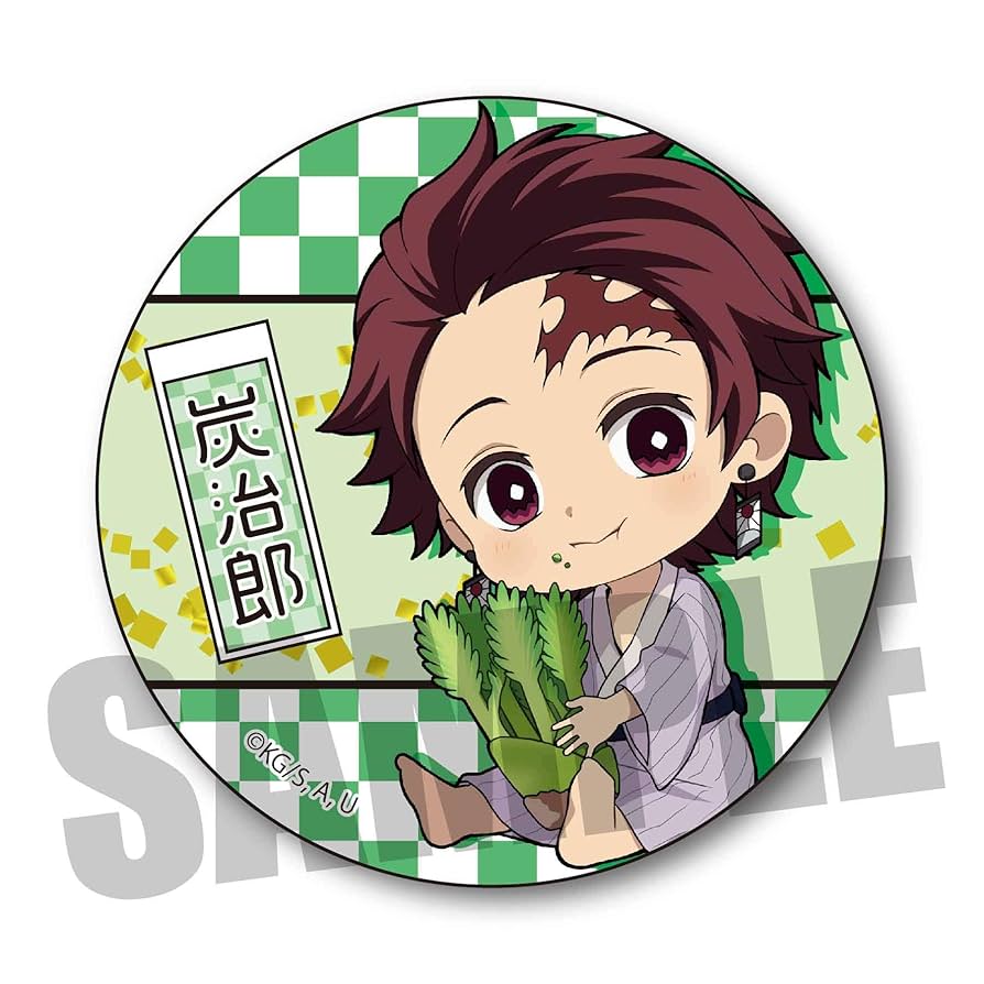 鬼滅の刃 コラボカフェ本舗 LABO 缶バッジ 竈門炭治郎 cafe 鬼滅