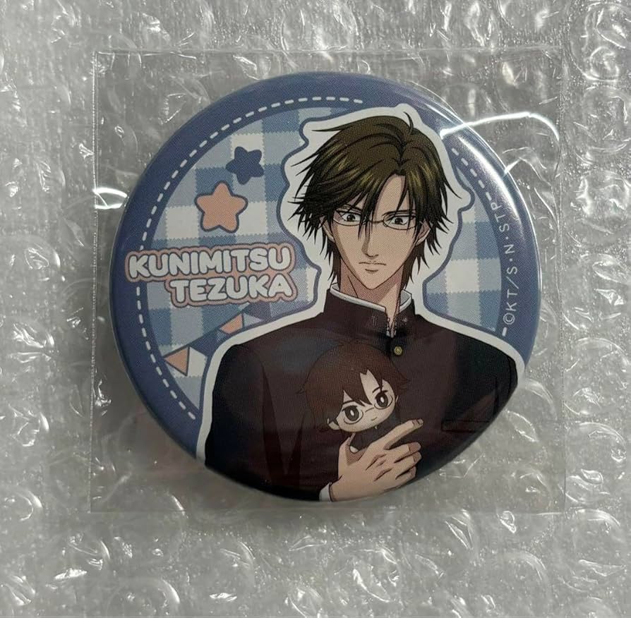 テニスの王子様 テニミュ 手塚国光 缶バッジ アクキー 描き下ろし 手塚