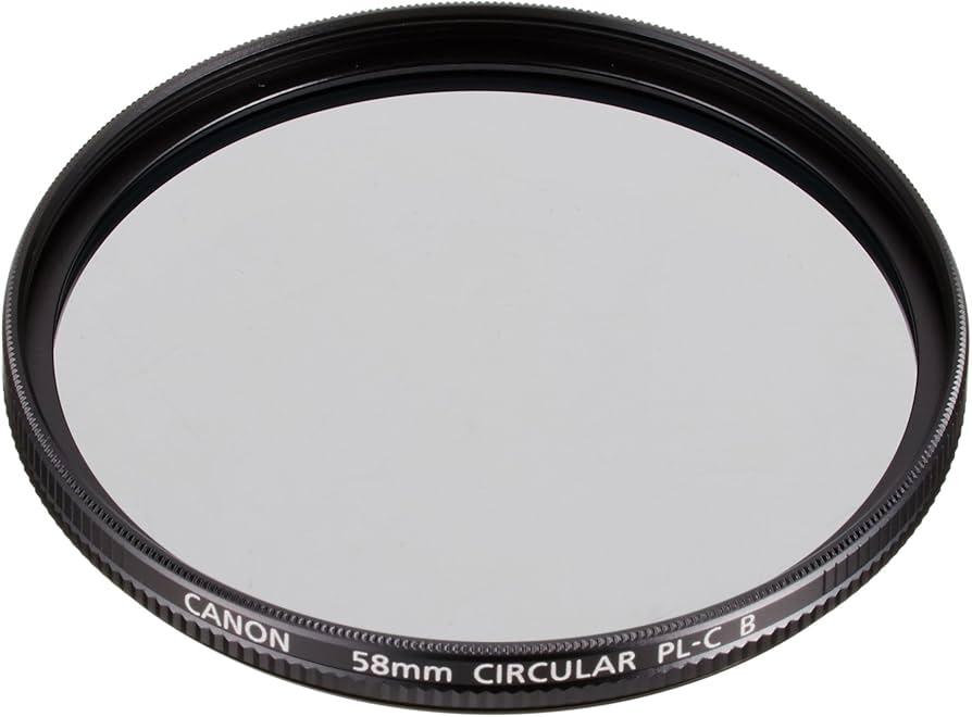 Amazon | Canon カメラ用円偏光フィルター PL-C B 58mm | キヤノン
