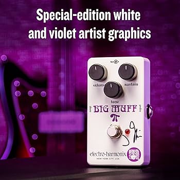Amazon.com: Electro-Harmonix J Mascis Violet Ram's Head Big Muff