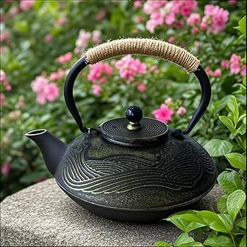 Amazon | HwaGui 南部鉄器 鉄瓶 鉄器 铁壶 急須 おしゃれ ih 鉄やかん