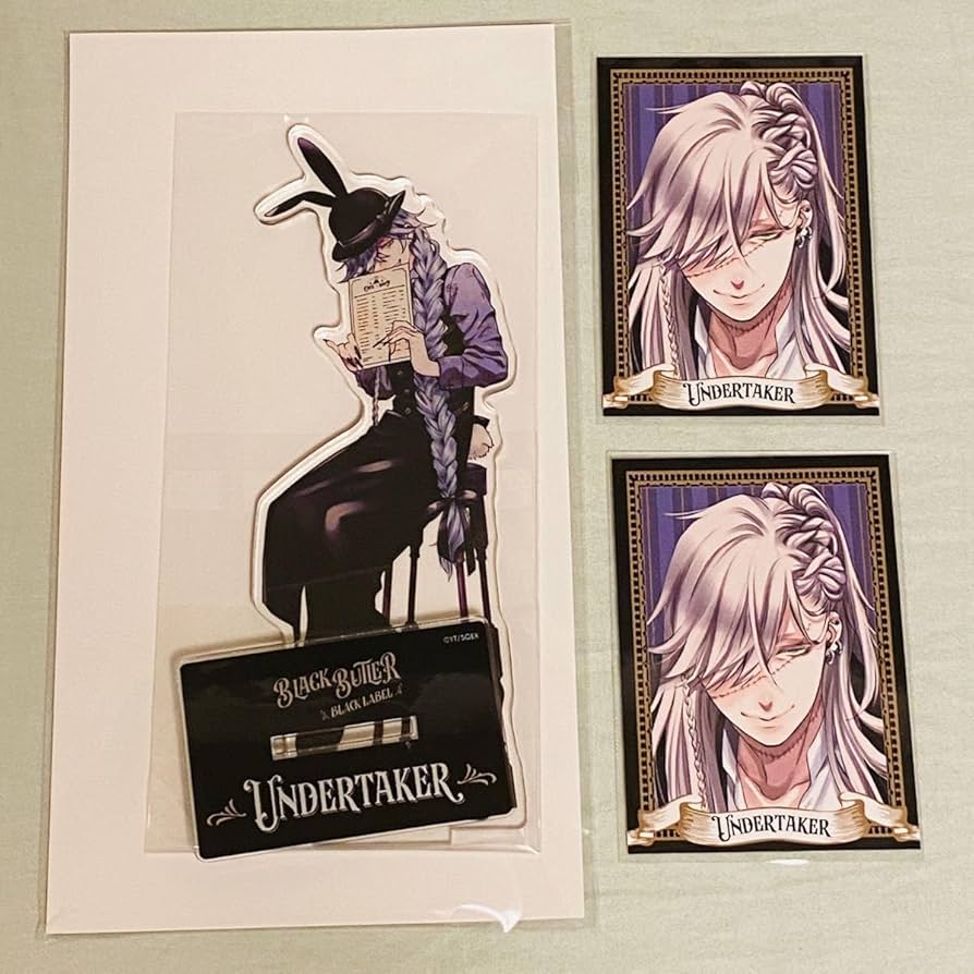 ❶①黒執事 グラッテ Gratte 名場面しおり 葬儀屋 アンダーテイカー