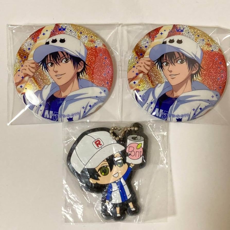 新テニスの王子様 缶バッジ 越前リョーマ まとめうり ストア 越前