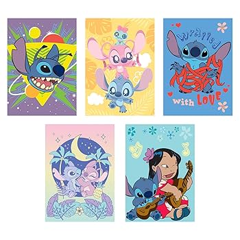 Disney Lilo & Stitch 刺繍コレクションカード全10種 Disney Lilo