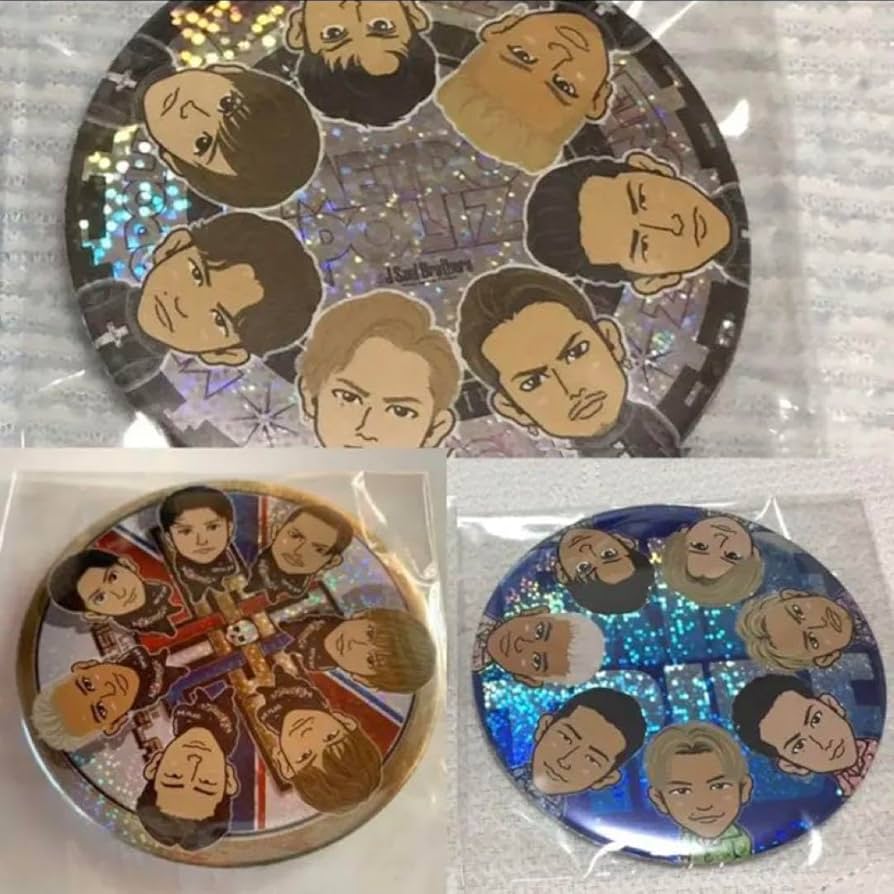 今市隆二 100ミリ 缶バッジ