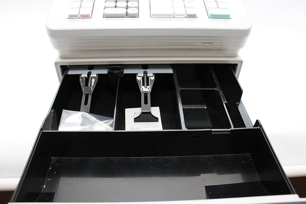 美品】SHARP 電子レジスター XE-A147 残ロール紙付き 鍵1本 【中古