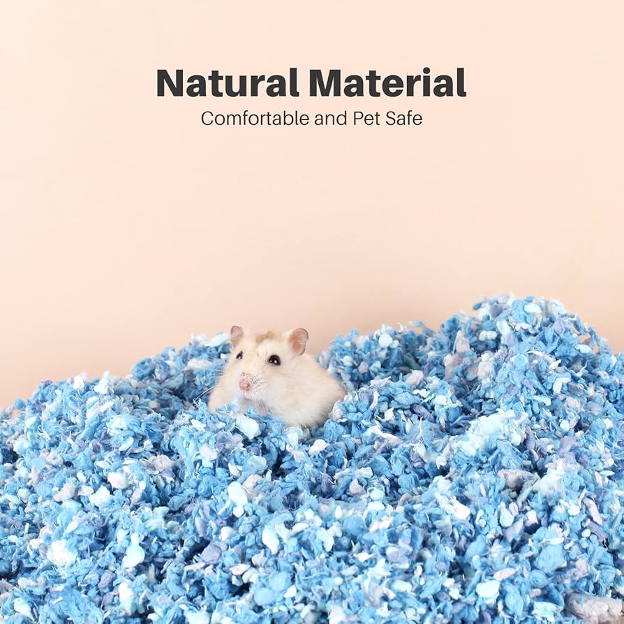 Amazon | BUCATSTATE ハムスター マット 450g*2 自然素材 ふわふわ