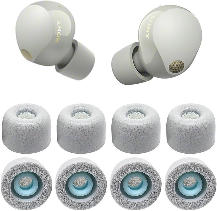 SONY WF-1000XM5 左耳(L) プラチナシルバー イヤーピース新品付 Amazon