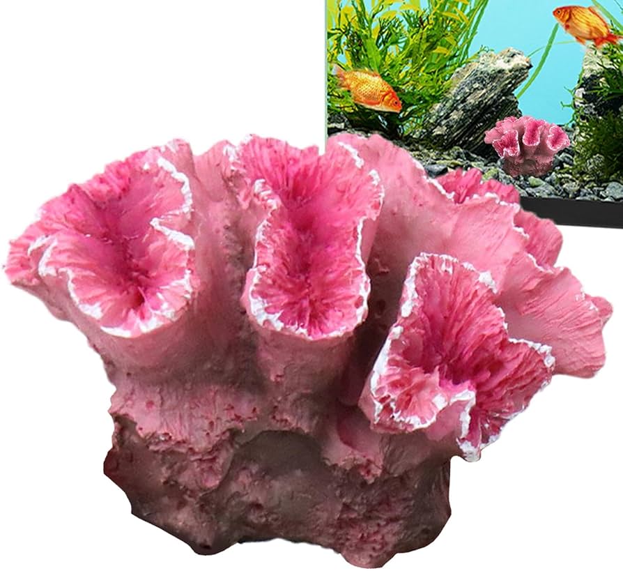 Amazon.co.jp: サンゴ礁の装飾、サンゴ礁 | ピンクのサンゴ礁の装飾