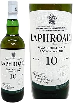 Amazon.co.jp: 飲み比べアイラモルト2本セット ラフロイグ10年 40度