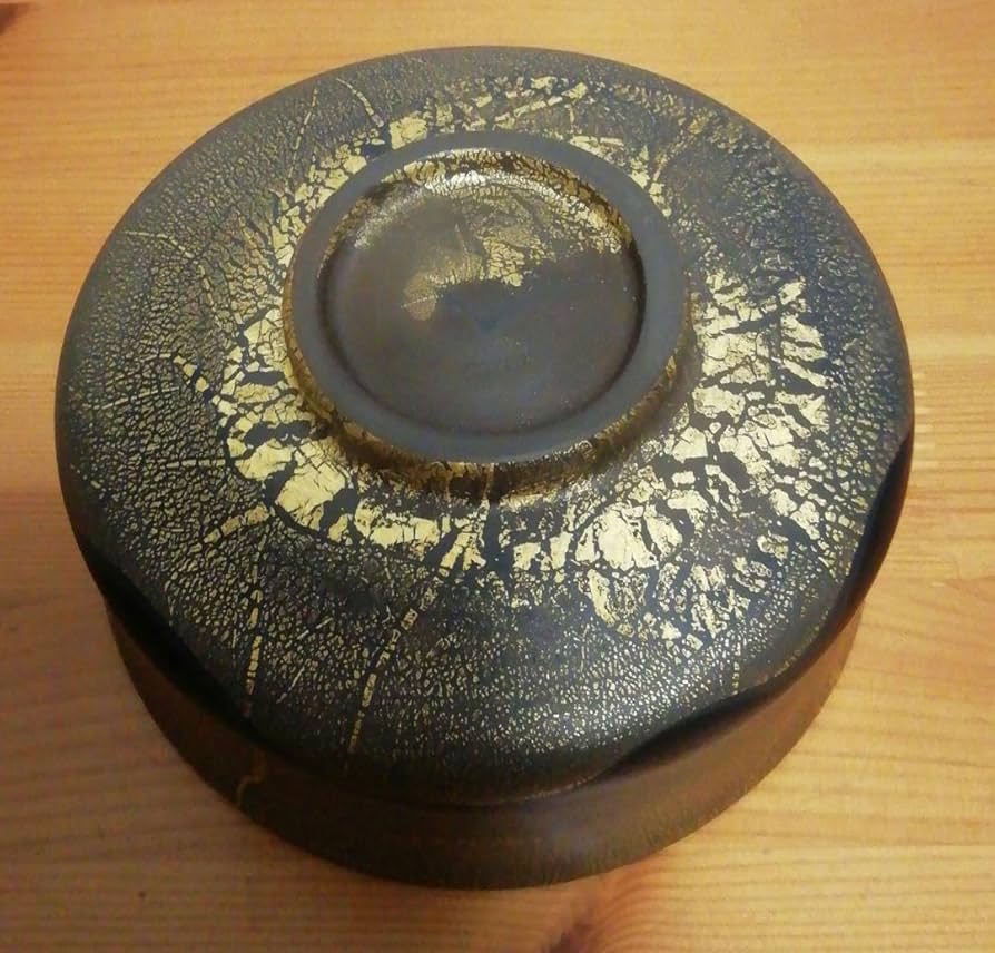 宮田高志作 宙吹 硝子 茶碗 共箱 略歴付 茶道具 【公式通販】