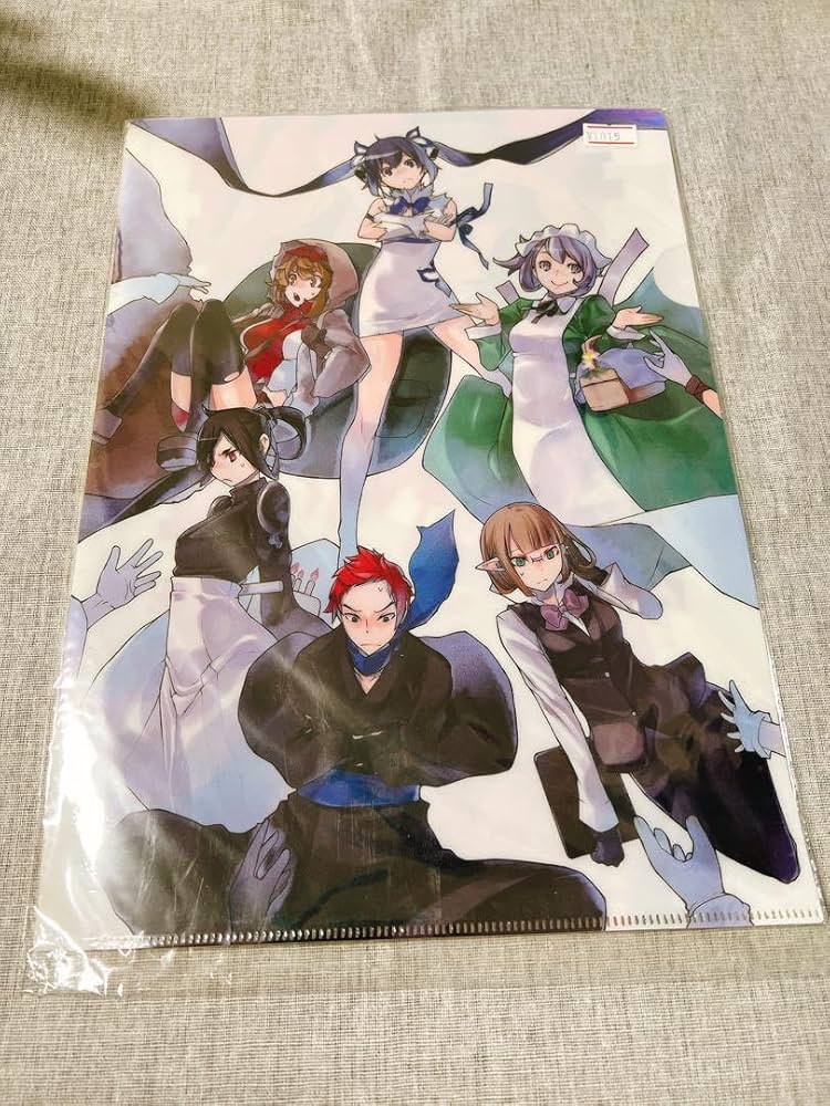 Amazon.co.jp: ダンまち クリアファイル ヤスダスズヒト 8巻 カバー絵