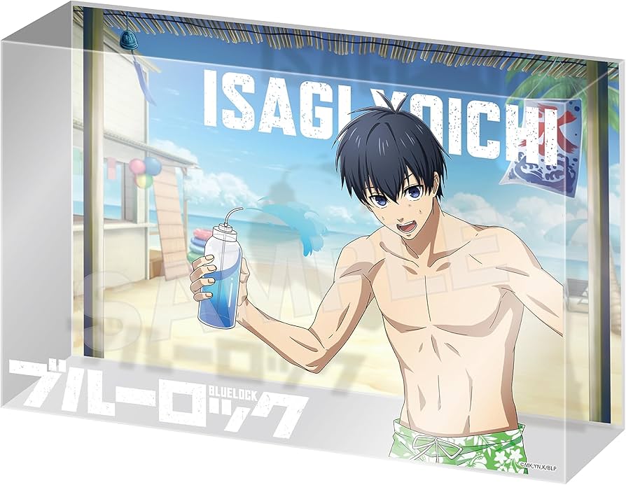 Amazon.co.jp: ブルーロック 潔世一 海の家 クリスタルアートボード 01
