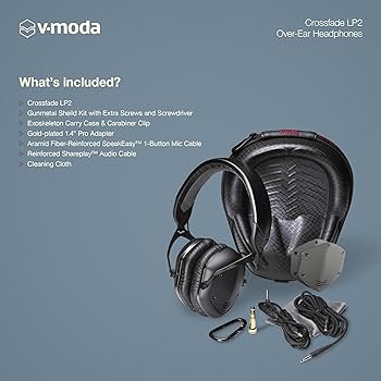 Amazon.co.jp: V-MODA Crossfade LP2 XFL2V-U-MBLACK オーバーイヤー