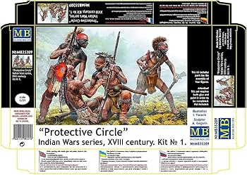 Amazon | マスターボックス 1/35 インディアン戦争 防御円陣 アメリカ
