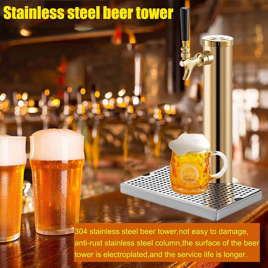 ビールブランド】ドラフトタワー＆クランプ台 セット 整備済 ビール