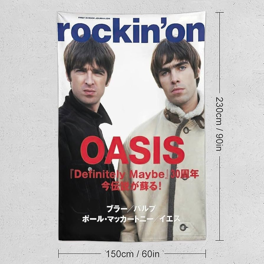 ☆OASIS☆Rock N Roll Star オフィシャルポスター☆ Amazon.co.jp