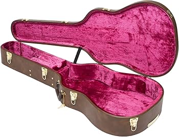 Amazon | ドレッドノート用ハードケースフラットトッププブラウン