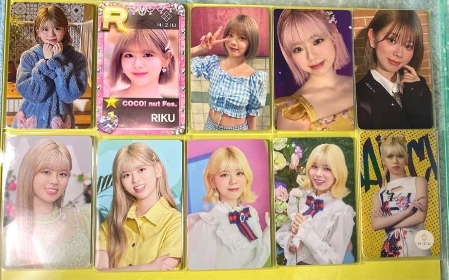 NiziU リク 缶バッジ トレカ バラ売り可 購入前コメント必須 NiziU