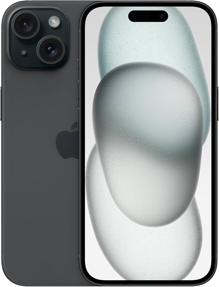Amazon | 【整備済み品】 Apple iPhone 15 128GB ブラック SIMフリー