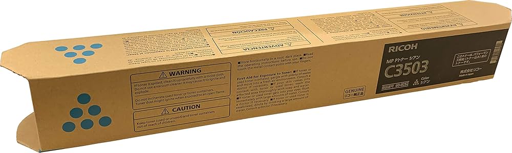 Amazon | RICOH リコー MP Pトナー C3503 シアン(60-0252) | リコー