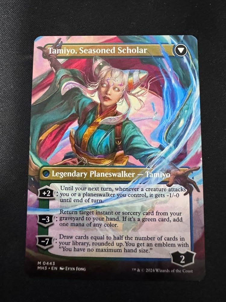 最安値 MTG FOIL 英語 知りたがりの学徒、タミヨウ3枚セット mtg 知り