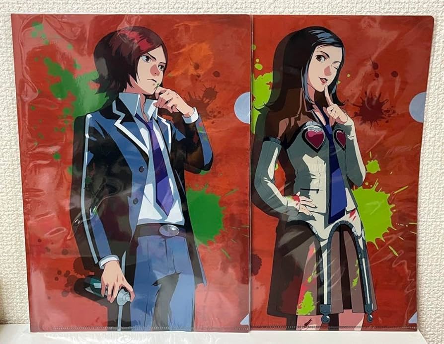 Amazon.co.jp: ペルソナ2 クリアファイル 周防達哉 天野舞耶 : ホビー