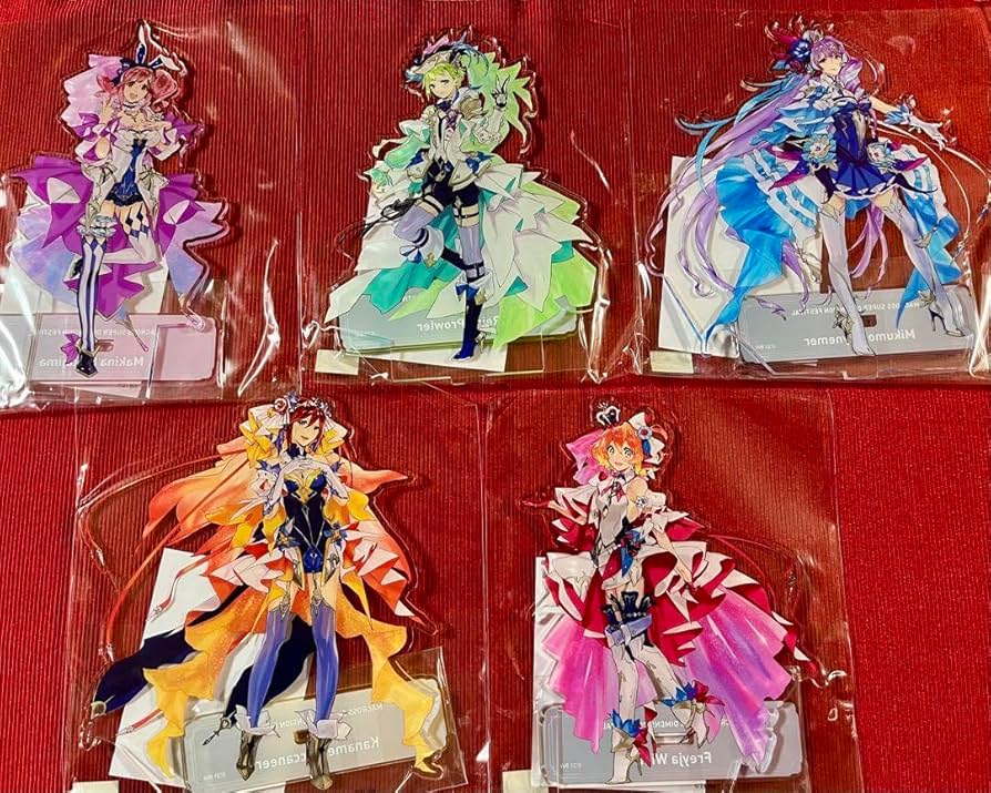 オシャレマクロスΔ アクリルスタンド 5点セット オシャレマクロスΔ