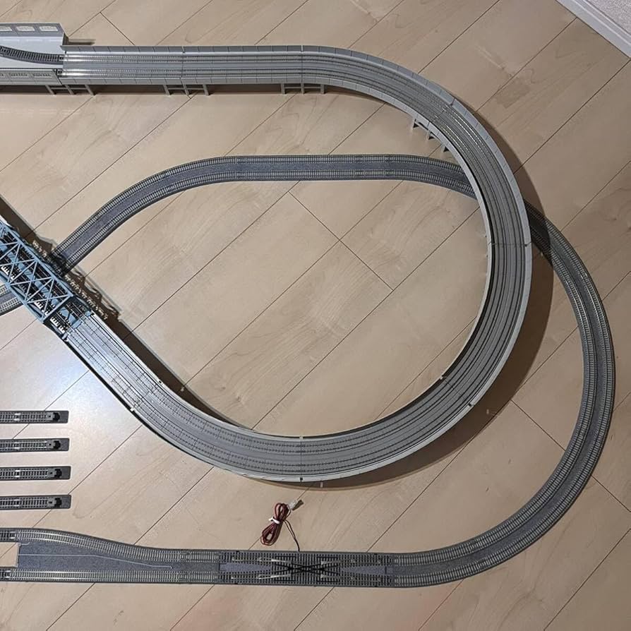 Nゲージ KATO ユニトラック 複線高架・地上線8の字立体エンドレス