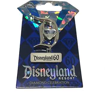 Amazon.com: Disney Disneyland 60th Diamond Anniversary Diamond in