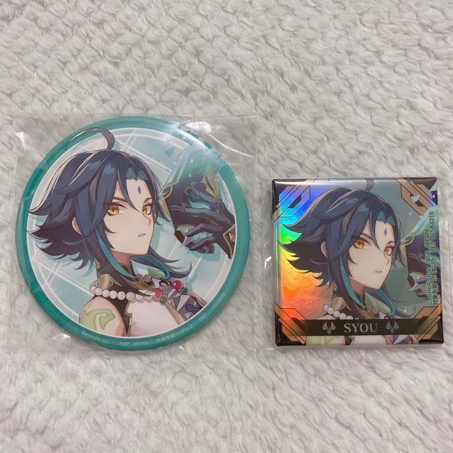 原神 SEGA プライズ 缶バッジ 魈