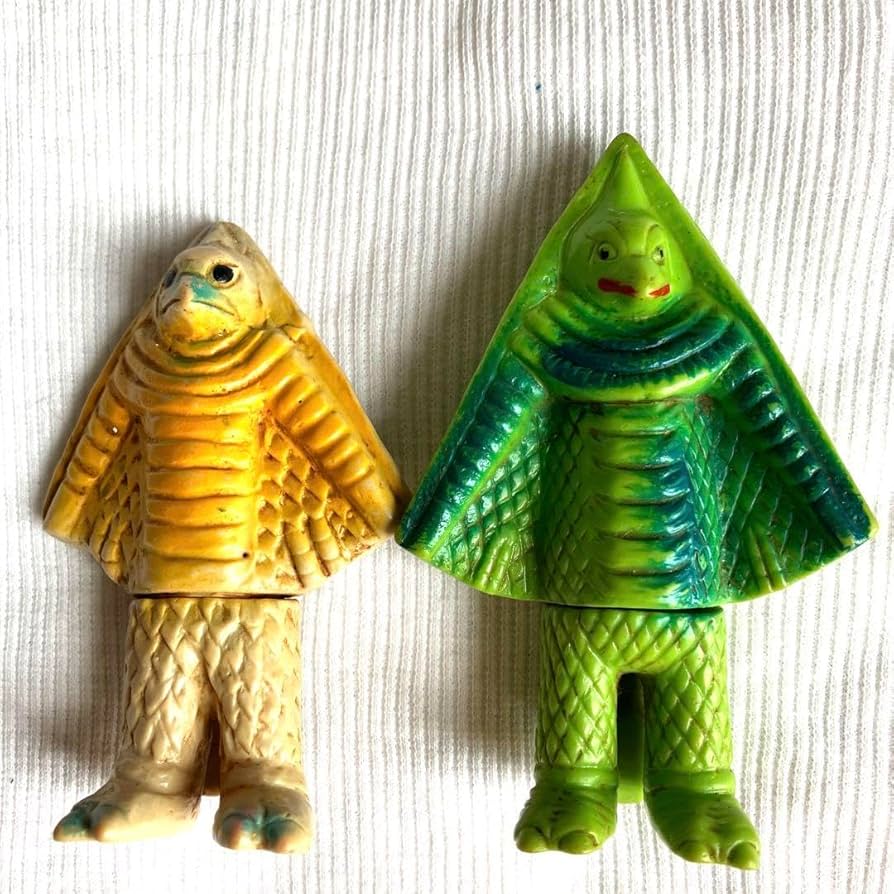 Amazon.co.jp: インベラー ブルマァクタカトク ソフビ2体セット｛当時