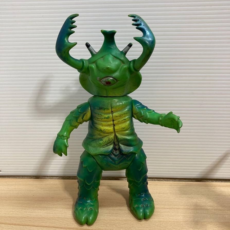 アントラー「ウルトラマン」登場怪獣（ブルマァク復刻）ソフビ