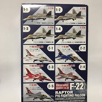 Amazon | F-22 ラプター 1/144 1-S シークレット アメリカ空軍第49戦闘