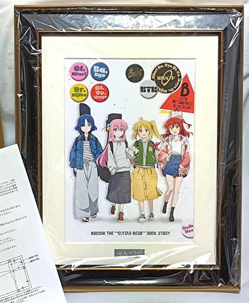 アニメ「ぼっち・ざ・ろっく！」展 キャラファイングラフ A 新品 ぼっ