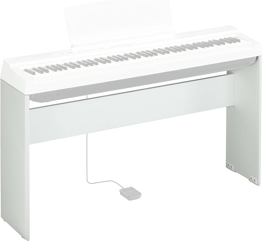 Amazon | ヤマハ P-125専用スタンド(ホワイト)YAMAHA L-125WH | 電子