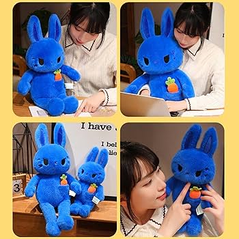 Amazon.co.jp: うさぎのぬいぐるみ |柔らかいウサギのおもちゃ |暖かい