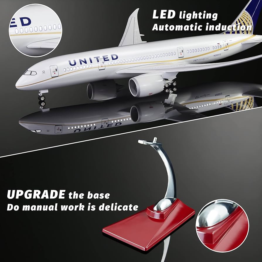 Amazon.com: Lose Fun Park 1:130 Scale Large Model Airplane United