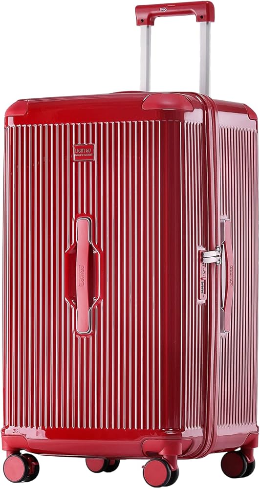 Amazon | [LIGHTGO] スーツケース キャリーバッグ 軽量 大容量 20