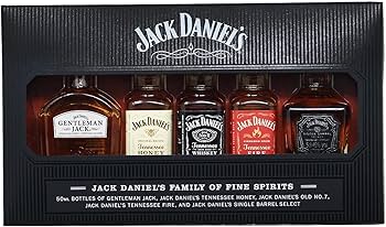 Amazon.co.jp: ジャックダニエル ファミリーオブファイン ミニチュア