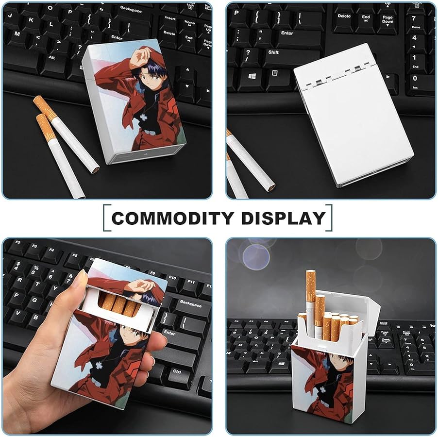 Amazon | 葛城ミサト タバコケース キングサイズ タバコ 20本収納