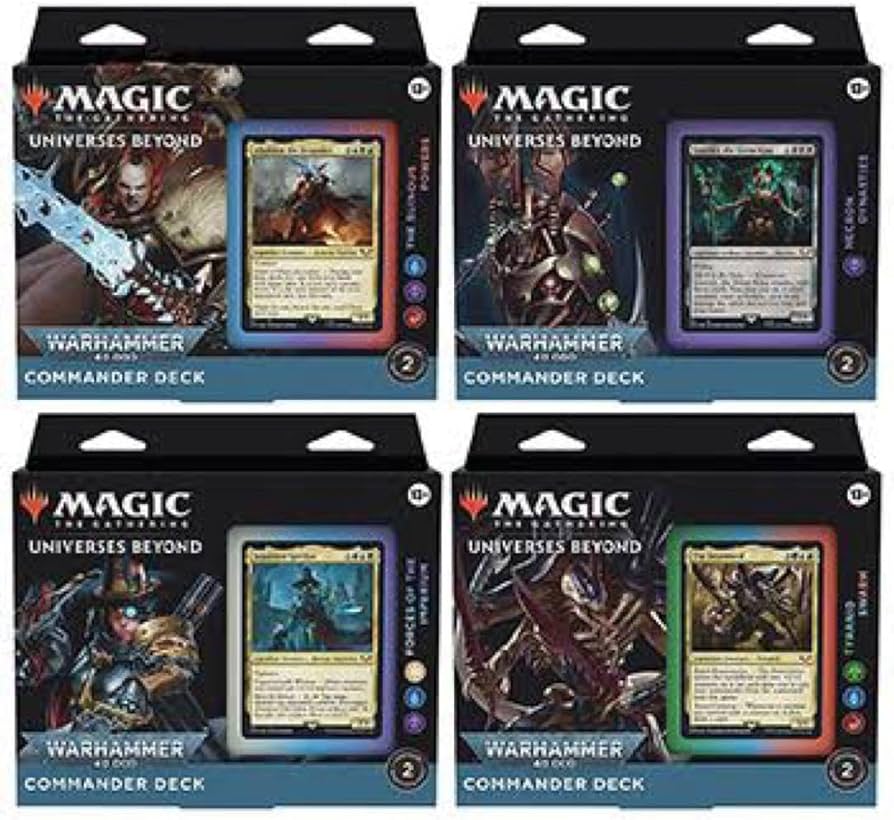 MTG ウォーハンマー 統率者デッキ 禍つ神々の力 コレクターズ